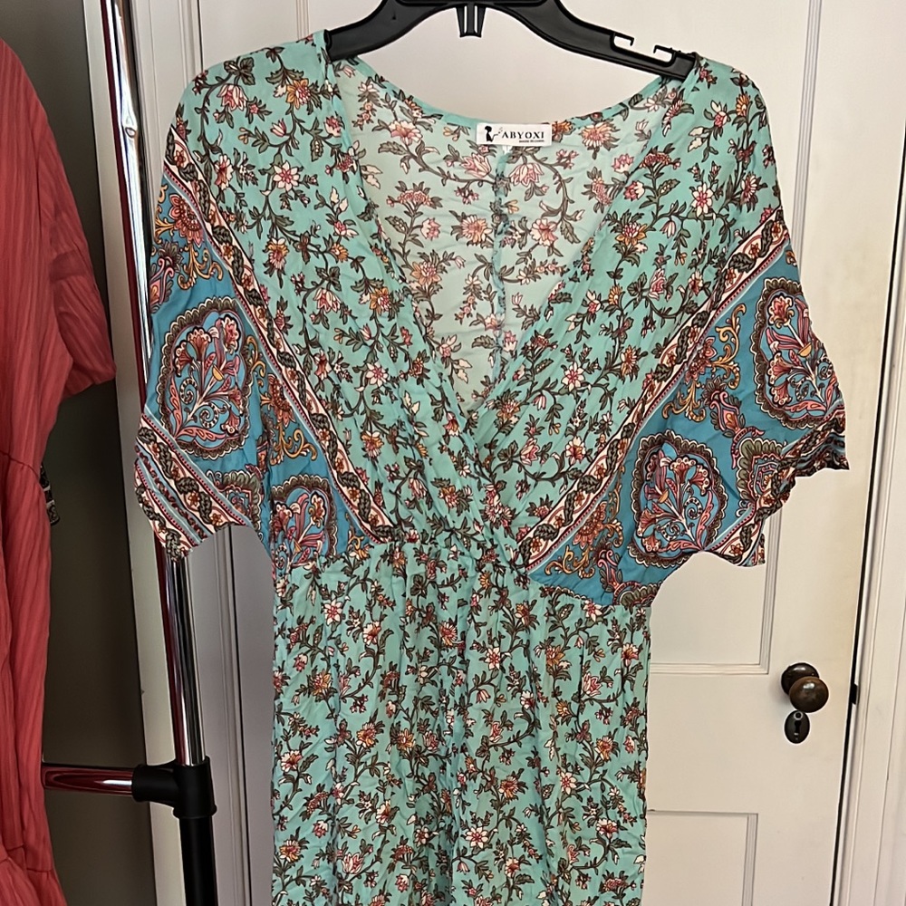 Mint green dress  size medium